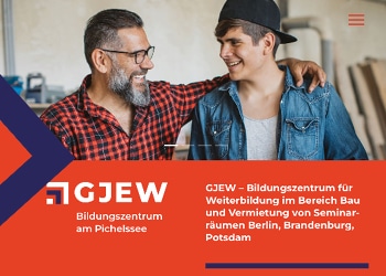 GJEW – CORPORATE DESIGN, WEBSEITE